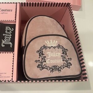 Juicy Couture 3PC Backpack set